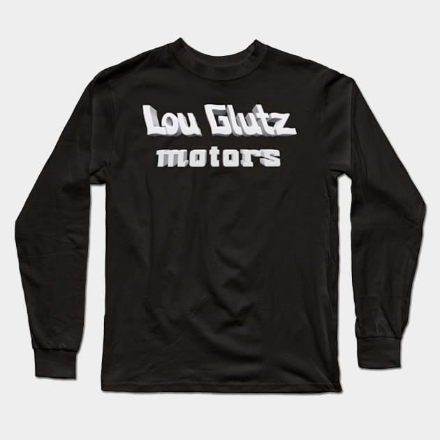 Lou Glutz Motors 3D - Home of the Family Truckster Long Sleeve T-Shirt by RetroZest